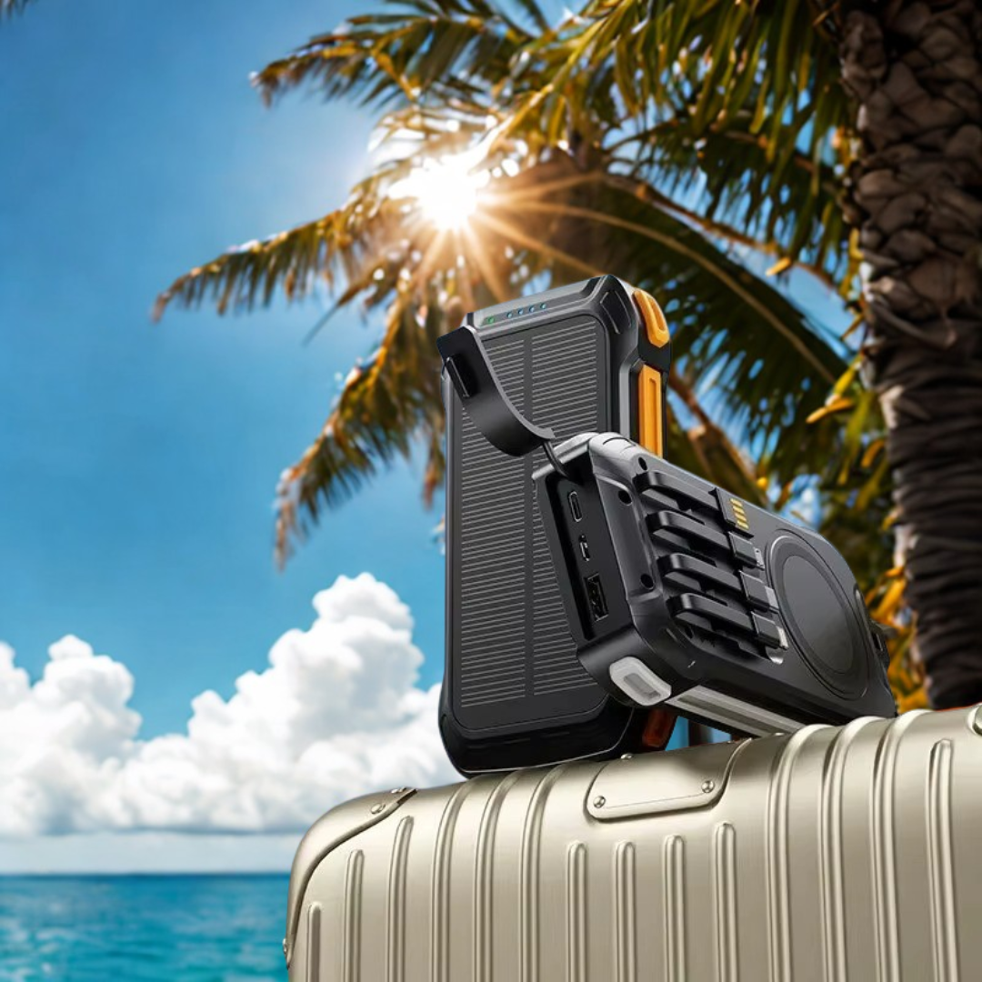 SunPulse™ | Mobile Solar Powerbank