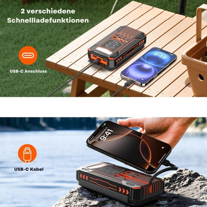 SunPulse™ | Mobile Solar Powerbank