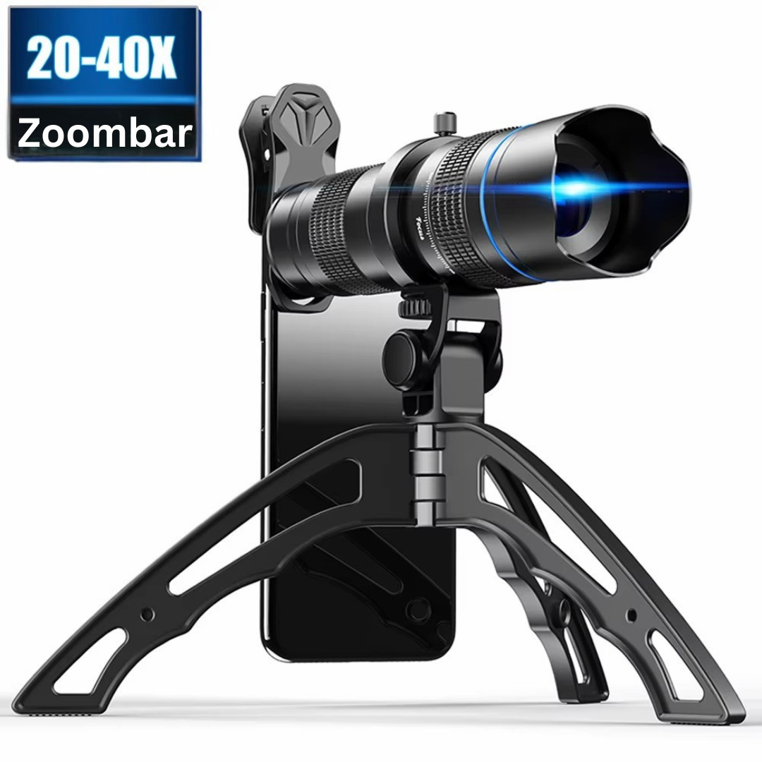 FocusPro Zoom-Linse | 20–40x Vergrößerung für Smartphone-Fotografie