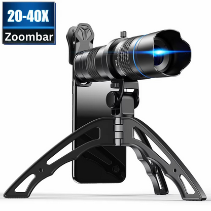 FocusPro Zoom-Linse | 20–40x Vergrößerung für Smartphone-Fotografie
